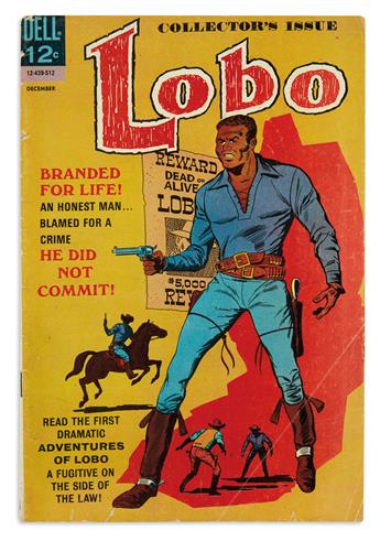 (COMIC BOOKS.) First issue of Lobo, the first comic book series with an African-American lead character.